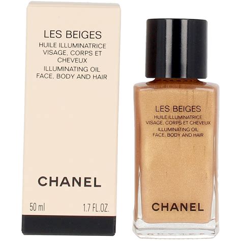 chanel les beiges huile illuminatrice visage corps et cheveux|CHANEL .